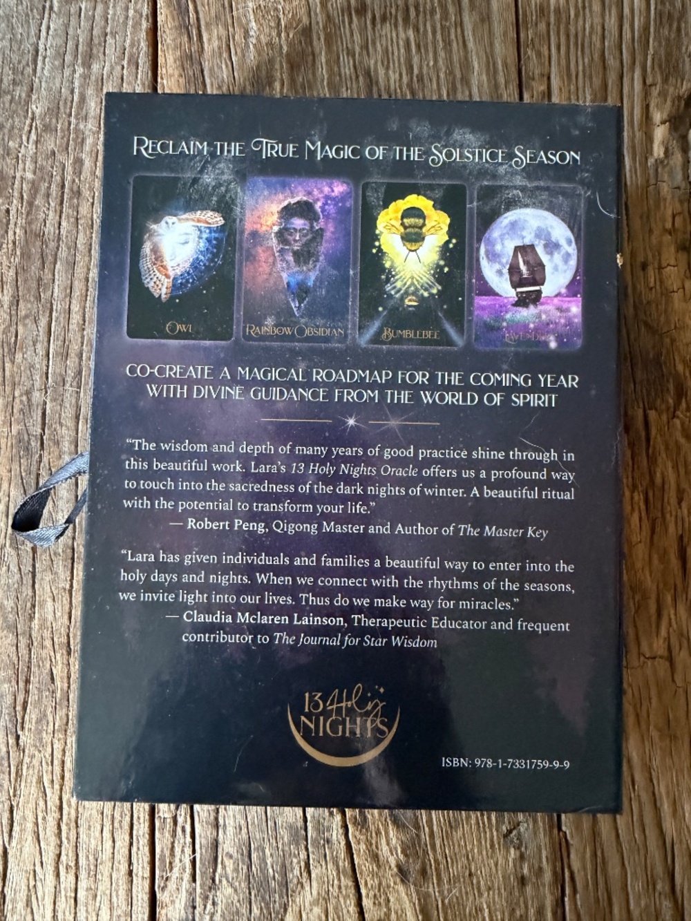 The 13 Holy Nights Oracle Deck by author Lara J. Day - Picture 2 of 3